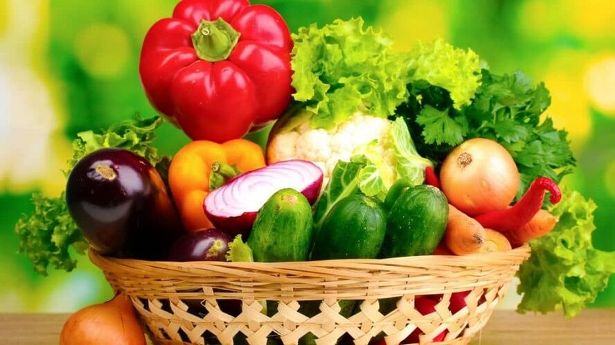 բանջարեղեն `պրոստատիտի կանխարգելման համար